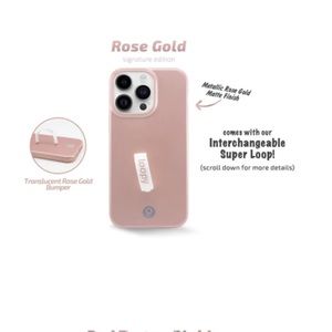 Loopy iPhone 14 Pro Max brand new never used - Rose Gold